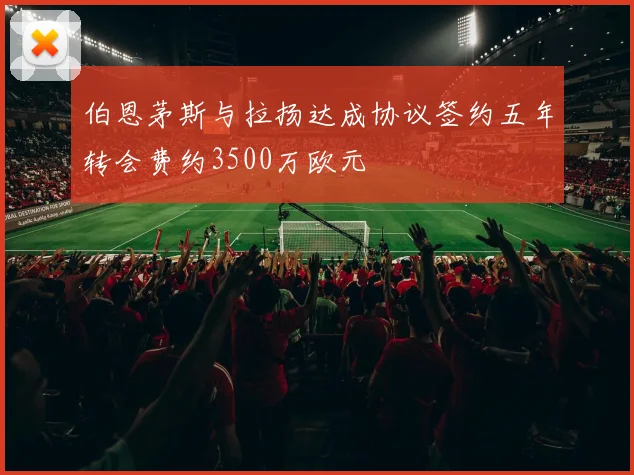 伯恩茅斯与拉扬达成协议签约五年转会费约3500万欧元